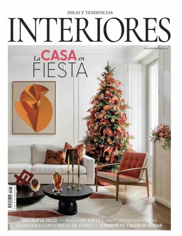 Portada de la revista Interiores n&ordm;285 con un proyecto de M&oacute;nica Diago