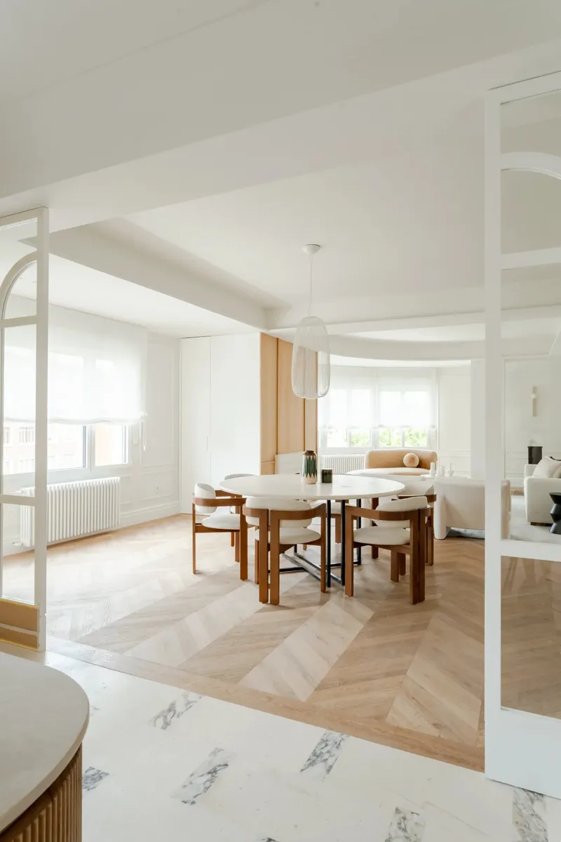 Reforma integral e interiorismo en un piso en esquina en el Barrio de Salamanca — fotografía 6