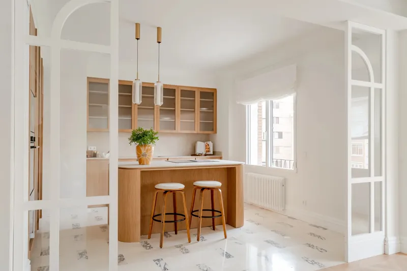 Reforma integral e interiorismo en un piso en esquina en el Barrio de Salamanca — fotografía 9