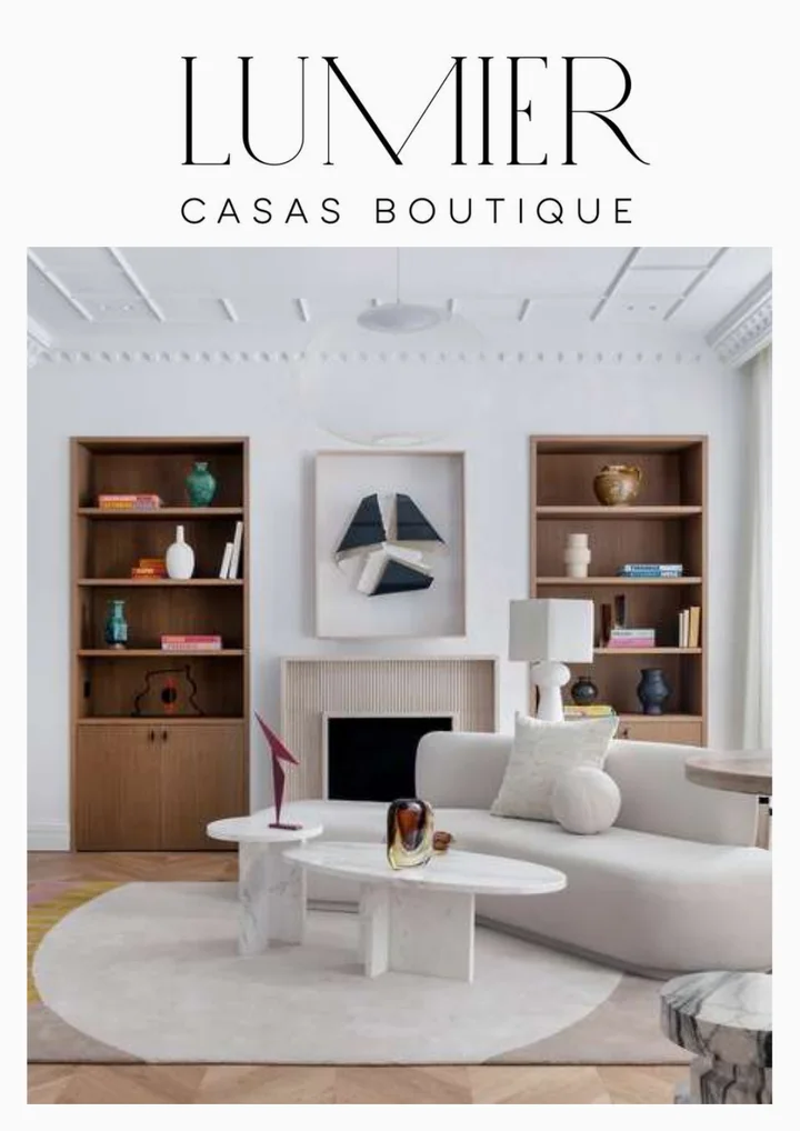 Portada de la revista Lumier · Casas Boutique, con dirección de Proyectos y Diseño de Mónica Diago